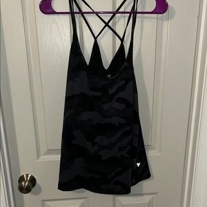 Old Navy Black Camouflage Camisole